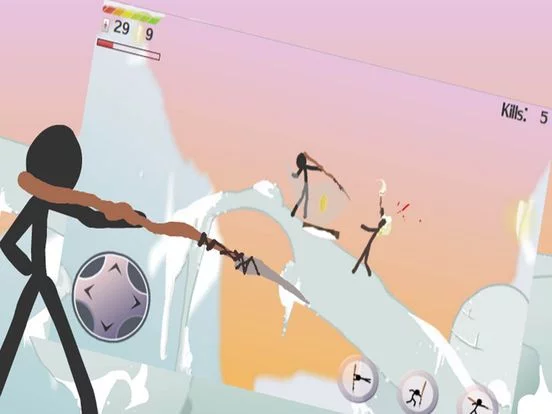 Изображение игры: Stick Fighting Adventure: Stickman War