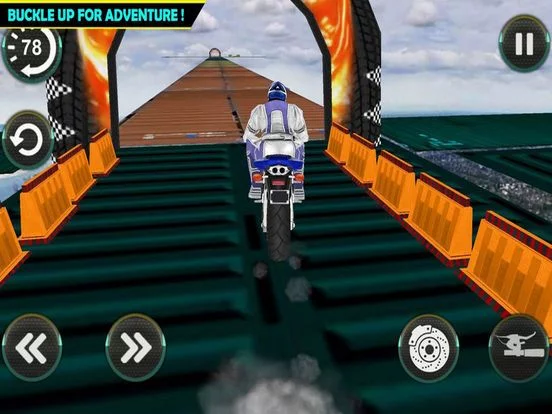 Изображение игры: New Bike Racing Tricky Stunt