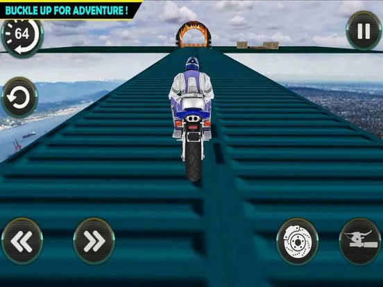 Изображение игры: New Bike Racing Tricky Stunt
