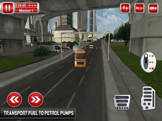 Изображение игры: Tanks Oil Driving Mission 3D