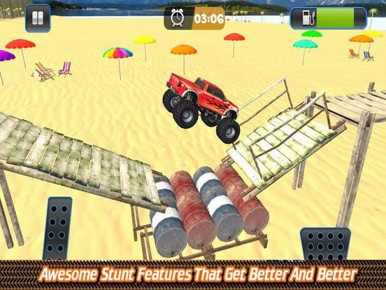 Изображение игры: Grand Monster Truck Driving Sk