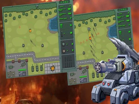 Изображение игры: Air Defense Missile