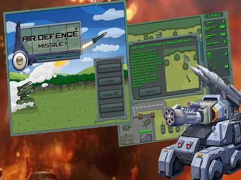 Изображение игры: Air Defense Missile