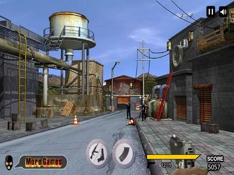 Изображение игры: Swat Team Shootout