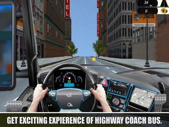 Изображение игры: Highway Traffic: Bus Racer