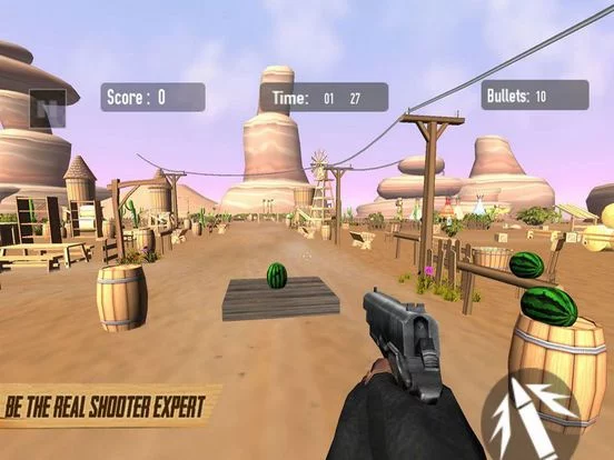 Изображение игры: Real Gun Shoot - Fruit Target