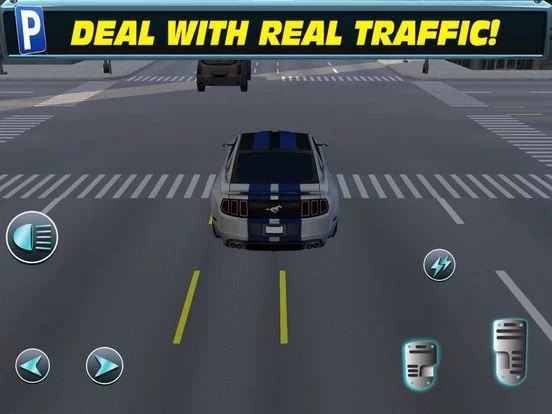 Изображение игры: Fast Car Racing: Highway Sim
