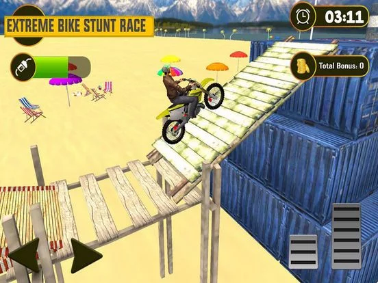 Изображение игры: Beach Bike Stunt Champion