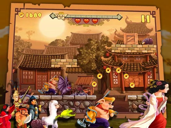 Изображение игры: Kungfu Pigsy - endless runner