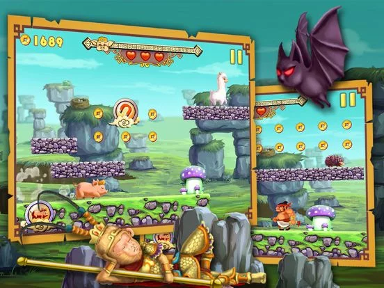 Изображение игры: Kungfu Pigsy - endless runner