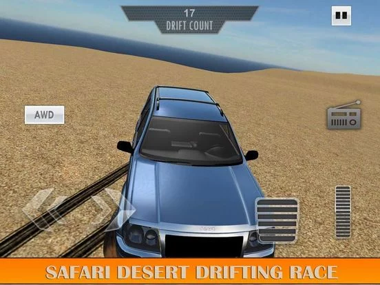 Изображение игры: Desert Luxury Car Driving