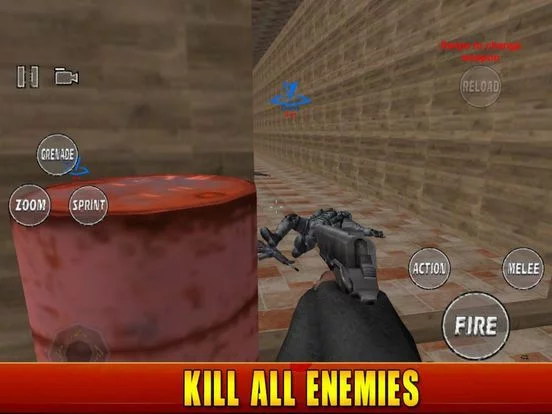 Изображение игры: Army Action Commando 3D