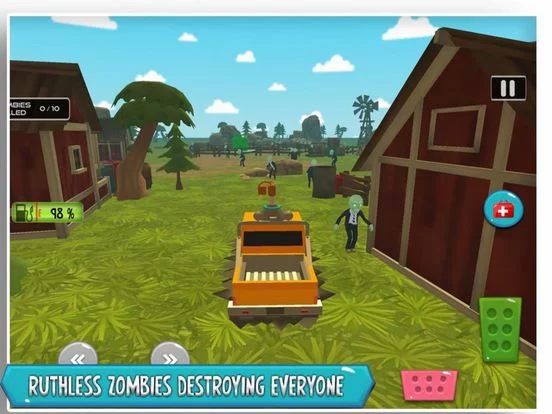 Изображение игры: Supper Car Zombie 18