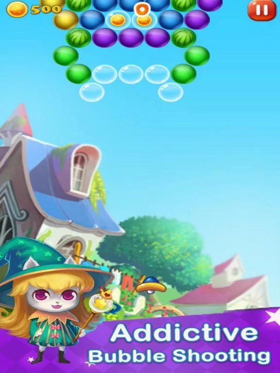 Изображение игры: Fruit Drop Bubble