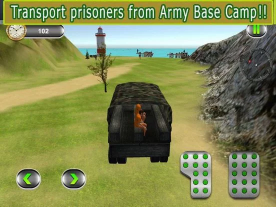 Изображение игры: Mission Prisoner Truck 3D