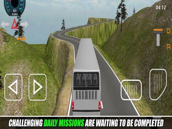 Изображение игры: Hill Bus Challenge Level