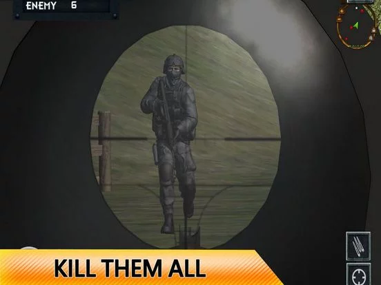 Изображение игры: US Military Sniper Shoot War