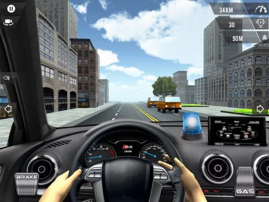 Изображение игры: Police Car City