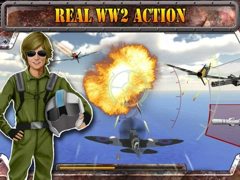 Изображение игры: 3D Jet-Fighter Air-Plane Flying Simulator Game - Real Modern Sim Racing Games