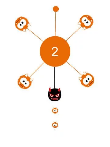Изображение игры: Emoji Balls - Cool Color Circle Surfer Switch Pop