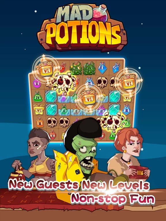 Изображение игры: Mad Potions