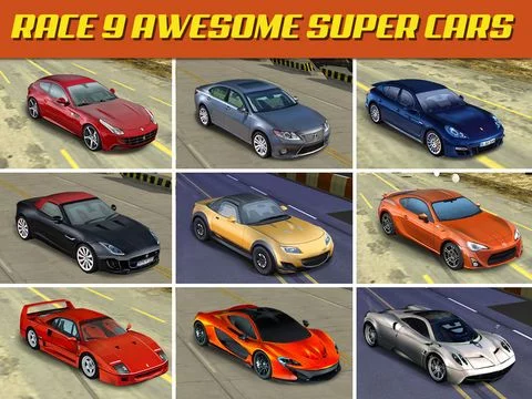 Изображение игры: Traffic Race Mania - Real Endless Car Racing Run Game