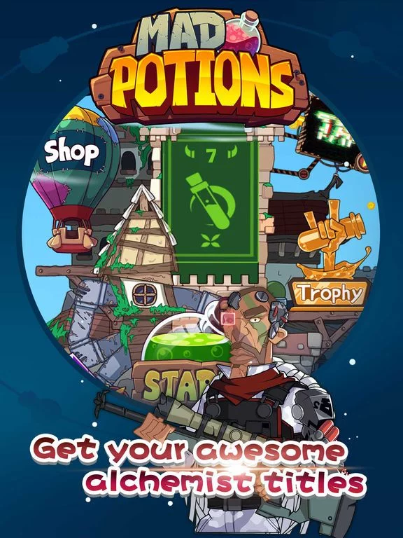 Изображение игры: Mad Potions