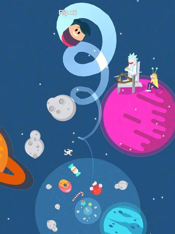 Изображение игры: Super Mega Jump