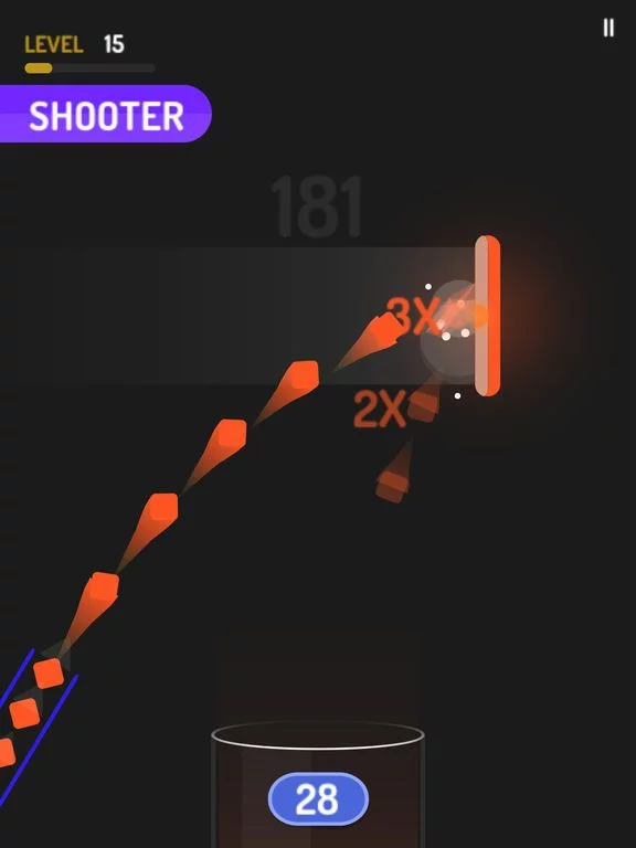 Изображение игры: Wall Hit