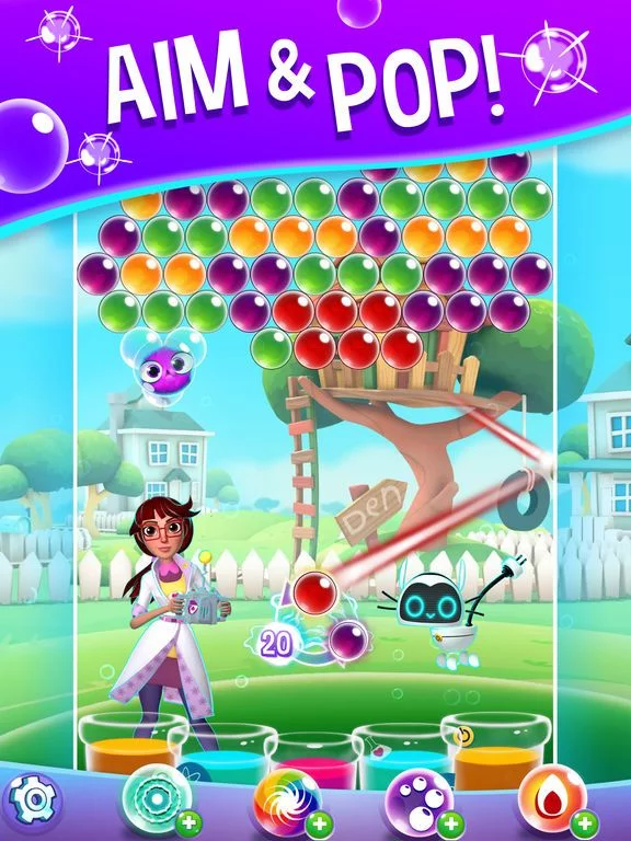 Изображение игры: Bubble Genius