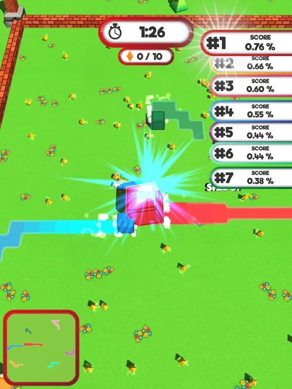 Изображение игры: CubeRush.io