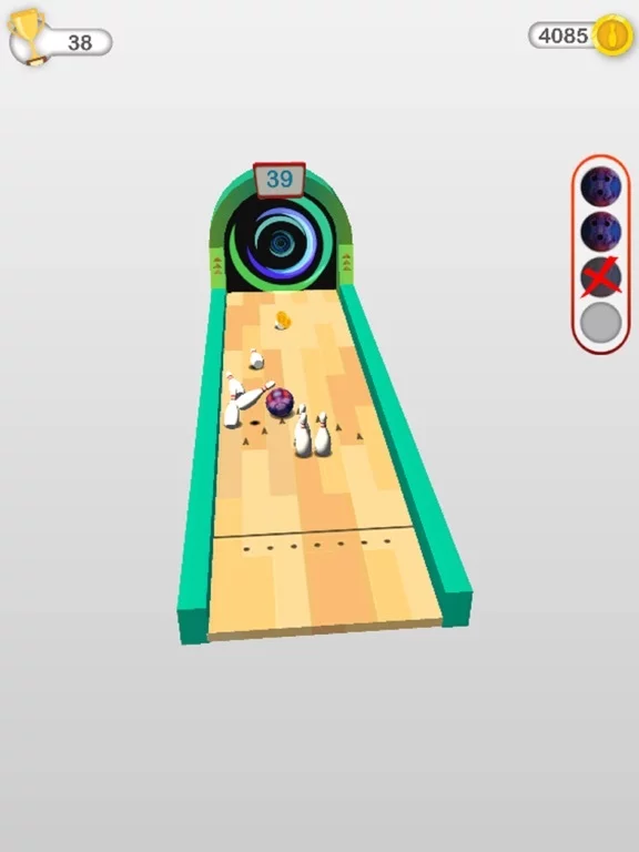 Изображение игры: Mini Bowling!