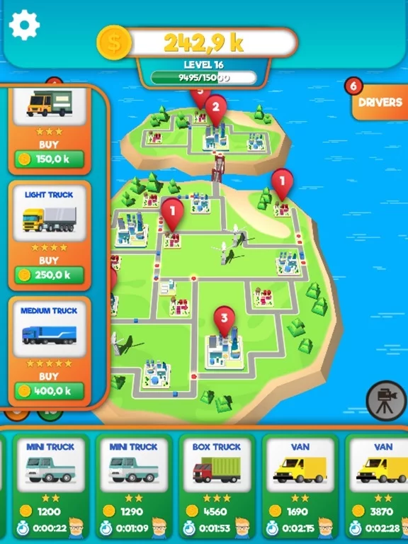 Изображение игры: Coin Truck