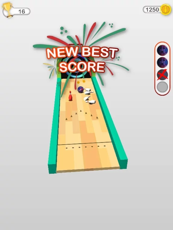 Изображение игры: Mini Bowling!