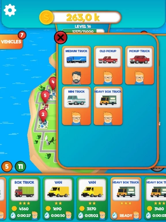 Изображение игры: Coin Truck
