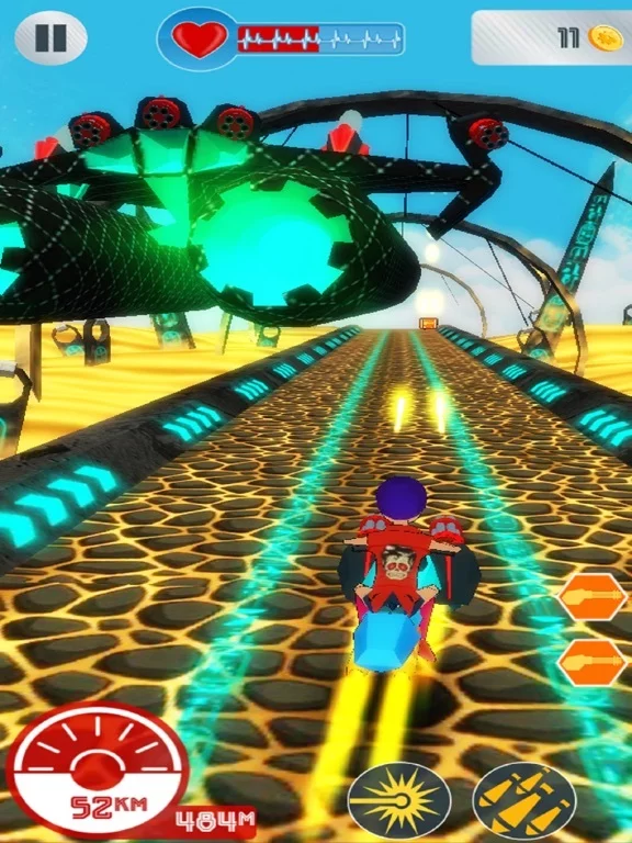 Изображение игры: Galaxy Runaway