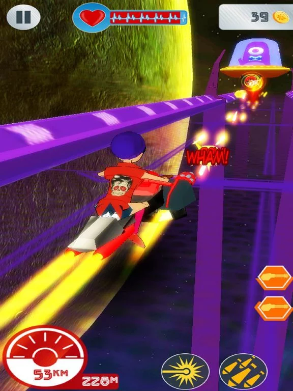 Изображение игры: Galaxy Runaway