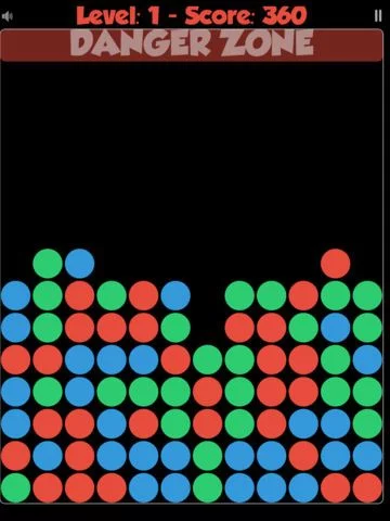 Изображение игры: Color Crush: a puzzle game about matching 3 bubbles or more with the same color