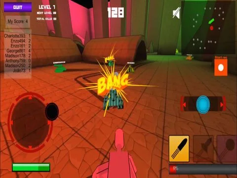 Изображение игры: Pixel Tank 3D - Multiplayer Shooter