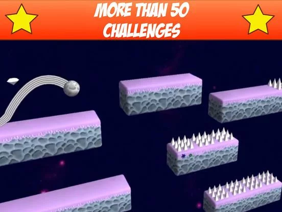 Изображение игры: Impossible Bouncing Ball Game