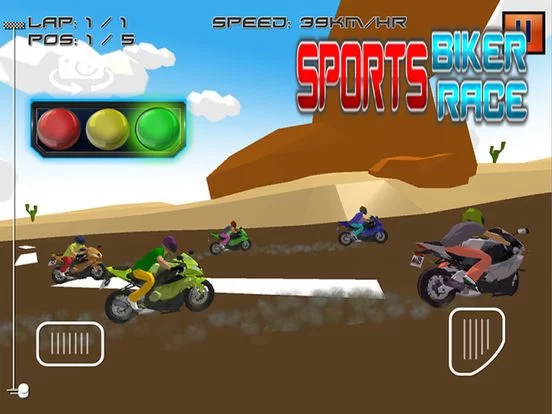 Изображение игры: Sports Biker Race