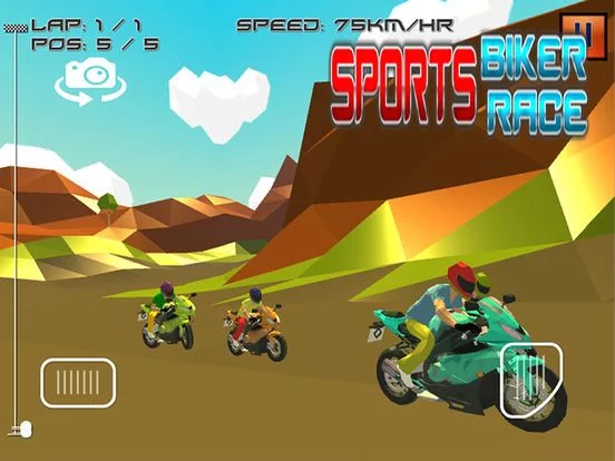 Изображение игры: Sports Biker Race