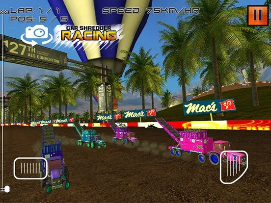 Изображение игры: Car Shredder Racing