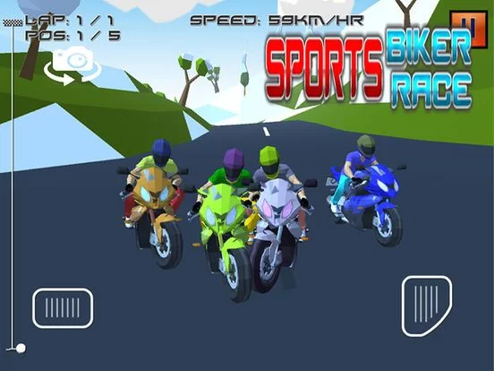 Изображение игры: Sports Biker Race
