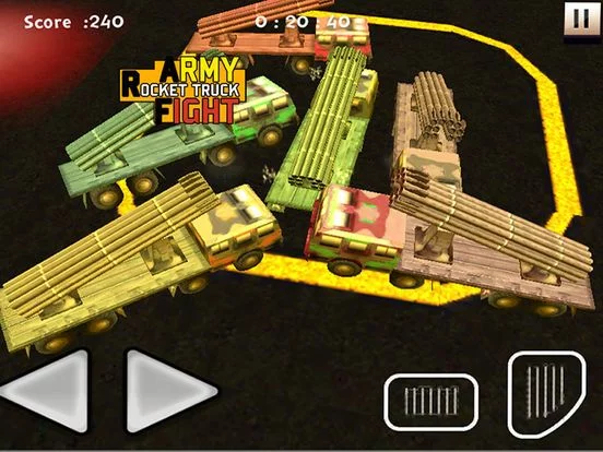Изображение игры: Army Rocket Truck Fight