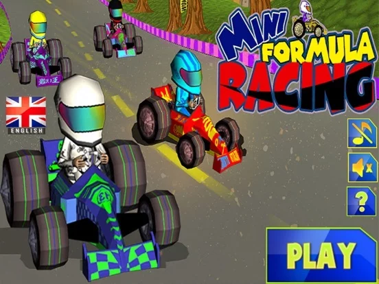 Изображение игры: Mini Formula Racing: Formula Racing Game For Kids