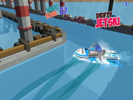 Изображение игры: Drifty JetSki - Jetski Drift Stunt Racing Games