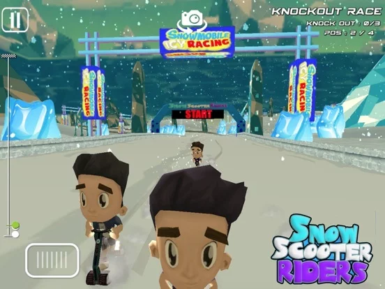 Изображение игры: Scooter Bike Stunt Race