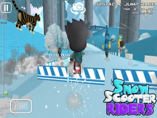 Изображение игры: Scooter Bike Stunt Race