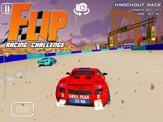 Изображение игры: Flip Car Racing Challenge
